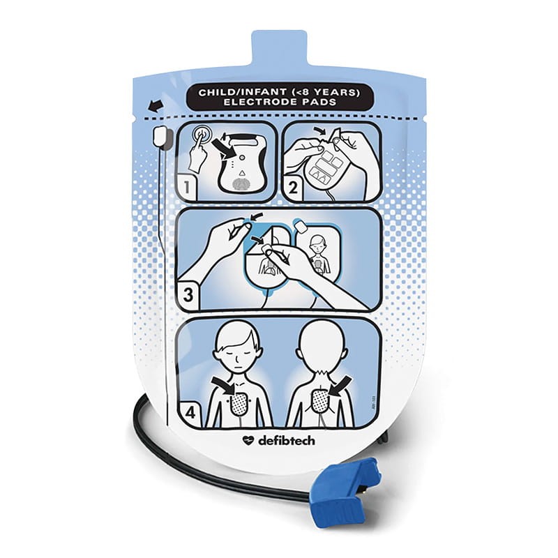 Einweg-Elektrode Defibtech Lifeline AED, Kind
